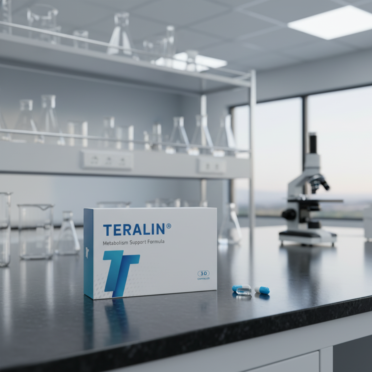 Teralin wird im Labor analysiert